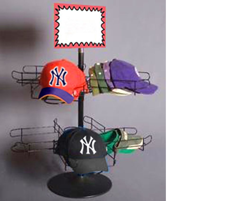 2 Tier Countertop Cap Display