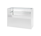 Store Display Cases-Half Vision Wood Showcases Retail---Unassembled