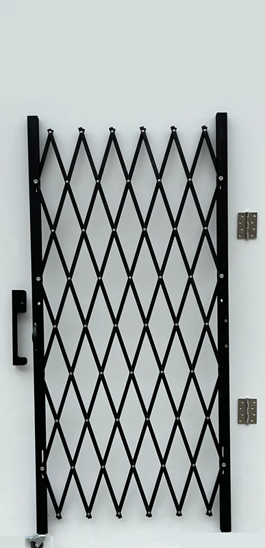 Single Folding Security Gate 66 - Inch High, 48  and 90 inches Wide