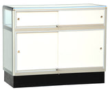 One third vision aluminum jewellery display case --- AL34 / AL35 / AL36