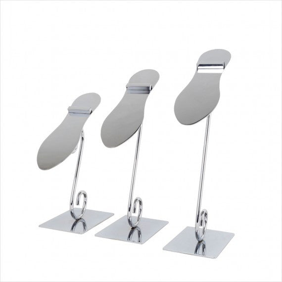 metal shoe display