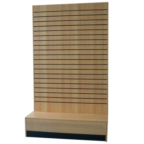 L Shape Slatwall Merchandiser - StoreFixtureShowcase.com - 1