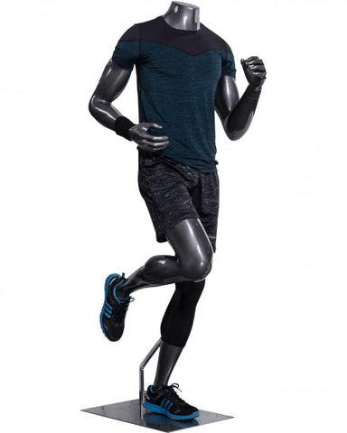 Headless male athleisure mannequin