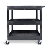 32" x 18" Tub Cart with Three Shelves ---- EC111-B
