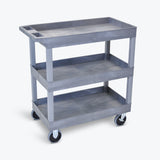 32" x 18" Tub Cart with Three Shelves ---- EC111HD-G