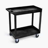 32" x 18" Tub Cart with Two Shelves ---- EC11HD-B