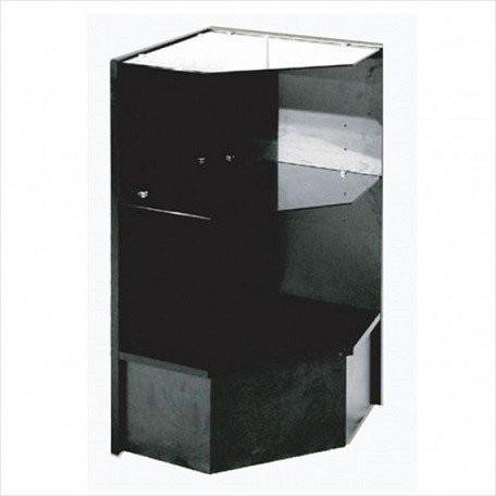 Pantagon Corner Shwocase Black