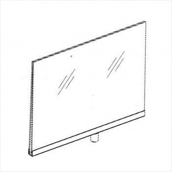 Horizontal Acrylic Sign Holder - StoreFixtureShowcase.com