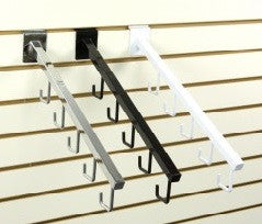 5 hook slatwall waterfall - StoreFixtureShowcase.com