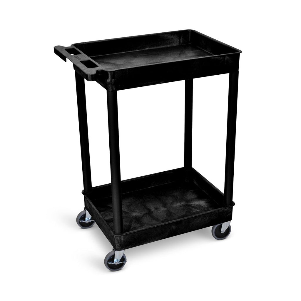 Tub Cart with Two Shelves ---- STC11-B