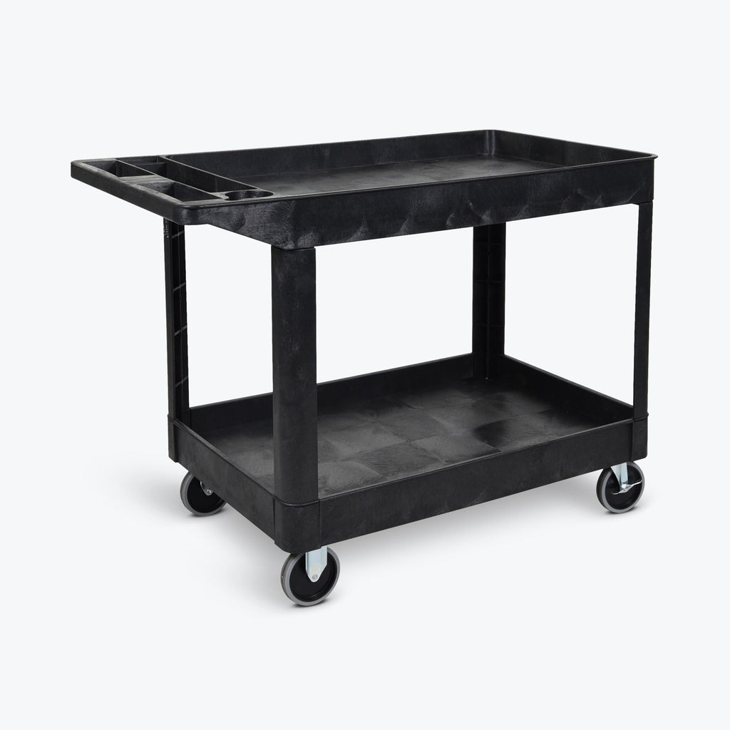 Two-Shelf Heavy-Duty Utility Cart ----  XLC11-B