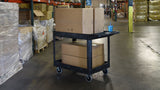Two-Shelf Heavy-Duty Utility Cart ----  XLC11-B