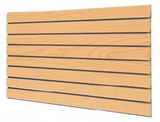 2x4 slatwall panel in maple