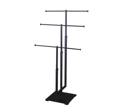 3 Tier Jewelry T Display Black