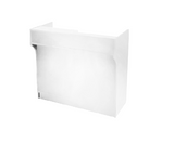 4 FT Ledgetop Counter White