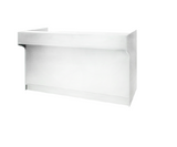 6 FT White Ledgetop Counter