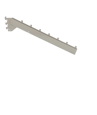 7 Cube Faceout for Recessed Standards with 1/2-inch Slots on 1-inch Centers Chrome