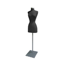 Female 3/4 Form with Wood Base or Metal Base