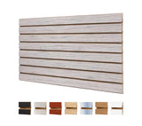 Slatwall panel 4' high x 8' long