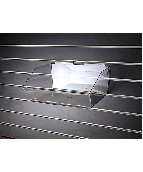 Slatwall Acrylic Bin