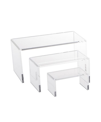Acrylic Risers Set of 3