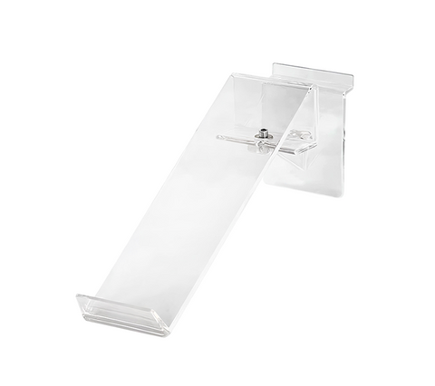 Acrylic Slatwall Single Shoe Displayer