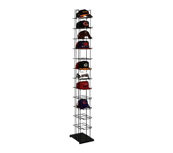 Black Cap Rack 12-Tier