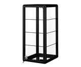 Counter Top Aluminum Showcase Black