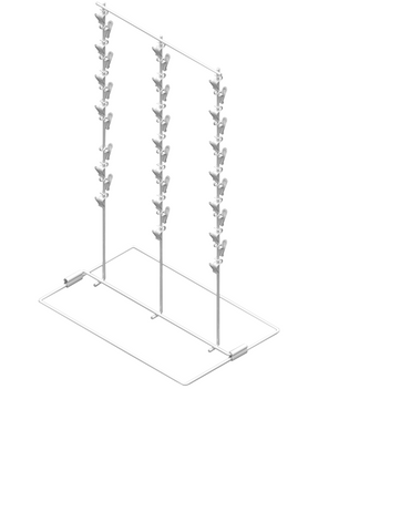 Counter Top Clip Strip Display