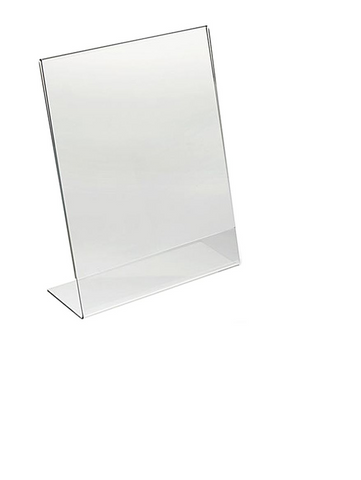 Counter Top Slant Sign Holder