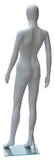 Display Mannequin with Egg Face in White for Female, Plastic hard to break - ABFA-5-1W