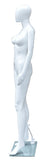 Display Mannequin with Egg Face in White for Female, Plastic hard to break - ABFA-5-1W