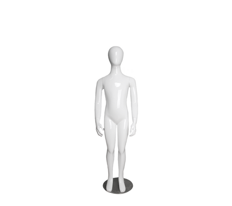 Egg Face  Child Mannequin 8