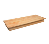 Rectangular Maple Wood Base
