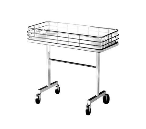 White Rolling Dump Table