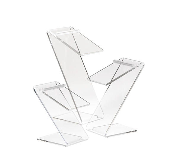 Set Of 3 Slant Shoe Risers
