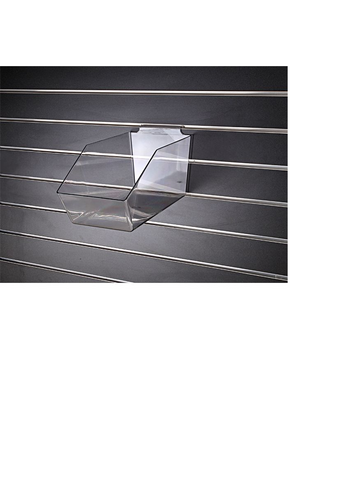 Slatwall Acrylic Bin