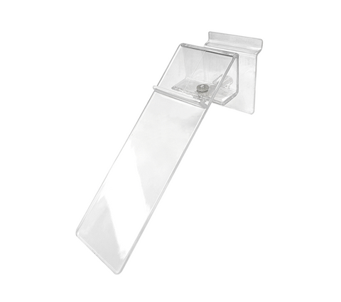 Acrylic Single Shoe Slatwall Shoe Displayer