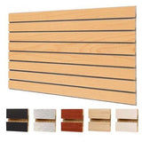 Slatwall panel 4' high x 8' long
