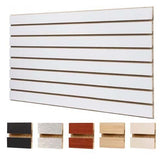 Slatwall panel 4' high x 8' long