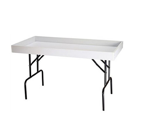 White Dump Table