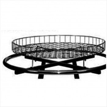 30" Round Basket for Round Rack - StoreFixtureShowcase.com