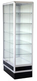 Display Cabinet With Aluminum Frame- 72 x 34 x 20-inch