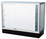 Full vision aluminum display showcases,glass display cabinets