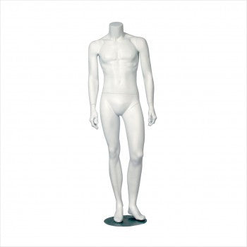 Male Mannequin wioth Bent Left Knee - StoreFixtureShowcase.com