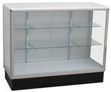 Full vision aluminum display showcases,glass display cabinets