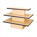 3 Tier rectangular table - StoreFixtureShowcase.com - 2