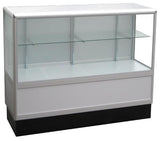  Product Display Case With Aluminum Frames In Half Vision - 60 x 38 x20 - Inch