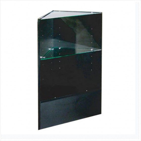 Wooden Display Case - Triangle Corner Display Case---Unassembled ...