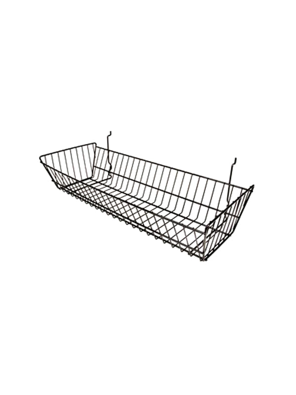 Slatwall Baskets 24x10x5-Inch